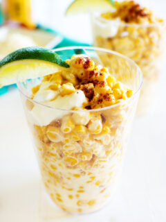 Mexican Corn in a Cup Image