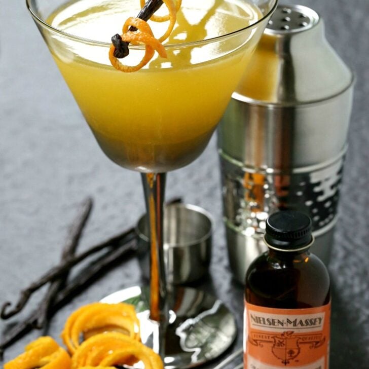 Orange Blossom Vodka Martini Photo