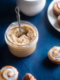 Paleo Cinnamon Roll Cashew Butter Pic