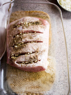 Roasted Pork Loin with Rosemary and Garlic Image
