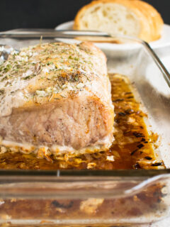 Roasted Pork Loin with Rosemary and Garlic Photo
