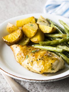 Sheet Pan Honey Garlic Lemon Chicken Photo