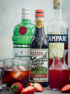 Strawberry Negroni Picture