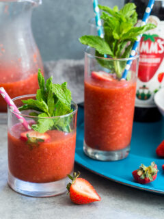 Strawberry Pimm&rsquo;s Slush Picture