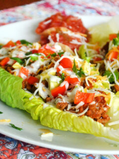 Taco Salad Boats Photo