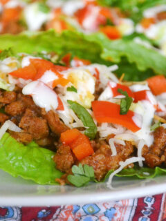 Taco Salad Boats Pic