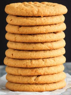3 Ingredient Peanut Butter Cookies Pic