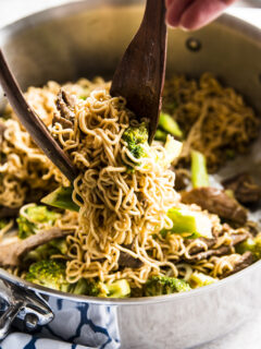 30 Minute Beef and Broccoli Ramen Image