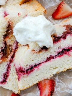Angel Food Jam Cake Photo