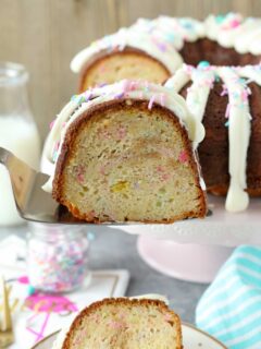 Funfetti Cheesecake Bundt Cake Image