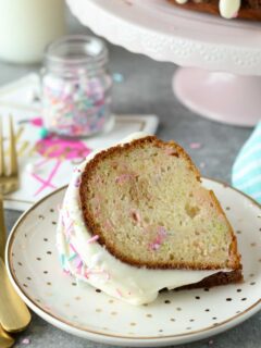 Funfetti Cheesecake Bundt Cake Pic