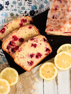 Glazed Raspberry Lemon Bread Pic