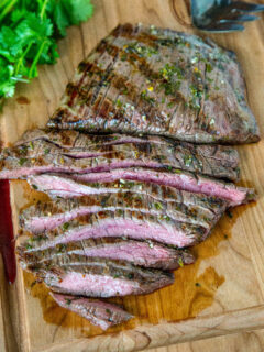 Grilled Chile Lime Flank Steak Pic