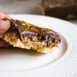 Nutella Rice Krispie Treats with Orange Photo