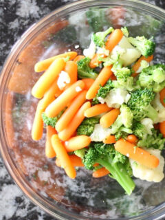 Parboiled Mixed Vegetables Photo