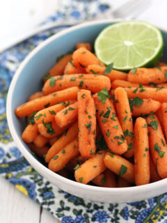 Roasted Carrots with Lime Pic