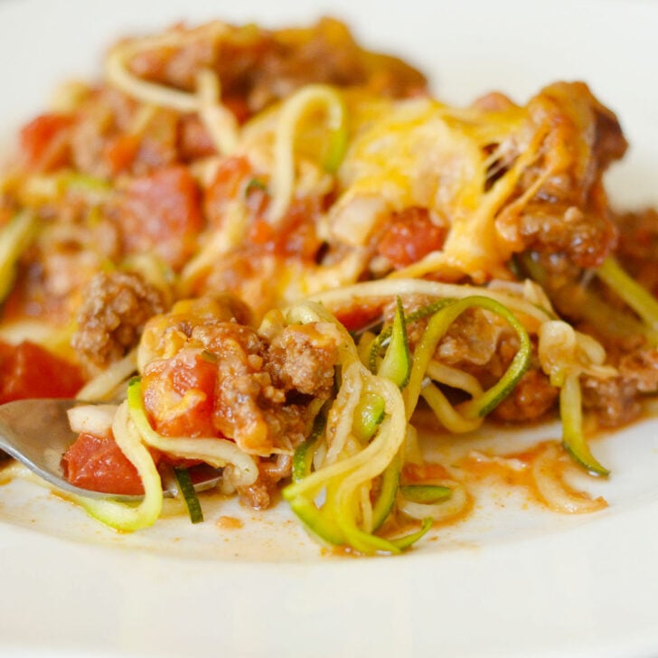 Taco Zoodle Casserole Photo