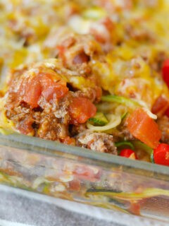 Taco Zoodle Casserole Pic