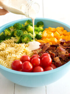 Bacon Cheddar Ranch Pasta Salad Pic