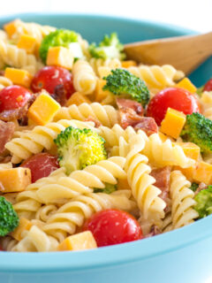 Bacon Cheddar Ranch Pasta Salad Picture