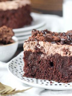 Brownie Batter Poke Cake Picture