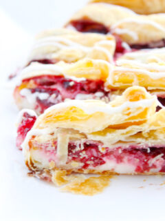 Cherry Cream Cheese Danish Braid Image