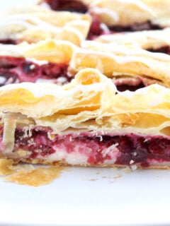 Cherry Cream Cheese Danish Braid Photo