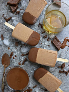 Chocolate Bourbon Popsicles Image