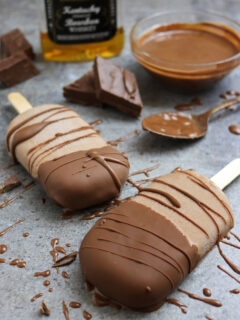 Chocolate Bourbon Popsicles Picture