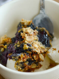 Gluten Free Blueberry Crisp Image