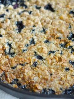 Gluten Free Blueberry Crisp Photo