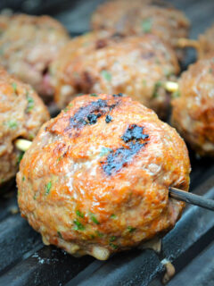 Easy Grilled Meatballs Image