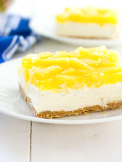 No-Bake Pineapple Cheesecake Bars Image