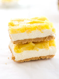 No-Bake Pineapple Cheesecake Bars Picture