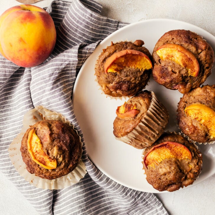 Peach Cinnamon Muffins Photo