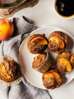 Peach Cinnamon Muffins Pic