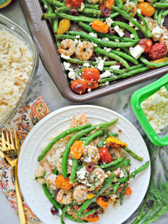Sheet Pan Greek Shrimp Dinner Pic