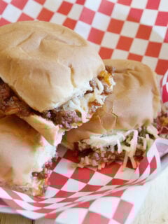 Sloppy Joe Sliders Photo