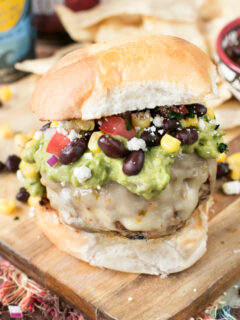 Southwest Burgers with Guacamole Pic