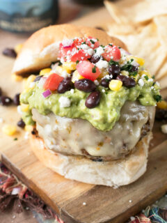 Southwest Burgers with Guacamole Picture
