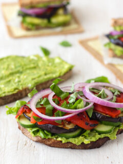 Broiled Eggplant Sandwich Pic