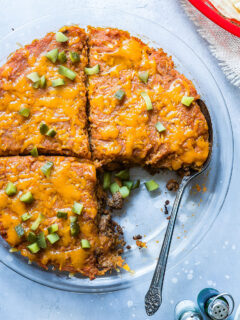Cheeseburger Spaghetti Squash Casserole Photo