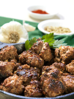 Low Carb African Merguez Meatballs Image
