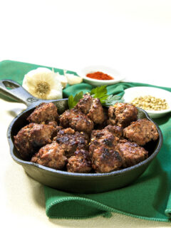 Low Carb African Merguez Meatballs Picture