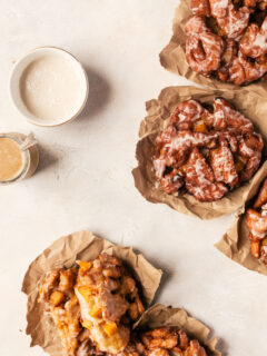Peach Fritters with Maple Glaze Picture