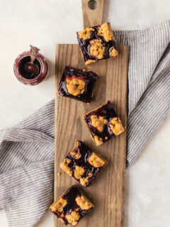 Peanut Butter and Jelly Bars Image