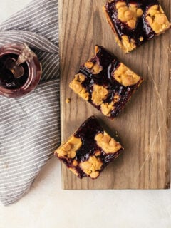 Peanut Butter and Jelly Bars Photo
