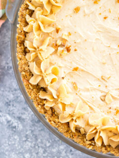 Peanut Butter Pie with Pretzel Crust Image