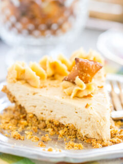 Peanut Butter Pie with Pretzel Crust Pic
