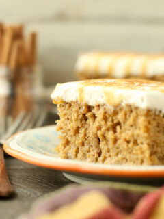 Pumpkin Spice Latte Poke Cake Pic